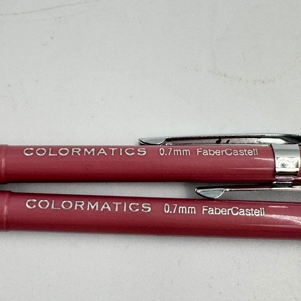 Faber-Castell Colormatics Mechanical Pencil Dusty Pink 0.7mm Japan Set of 2